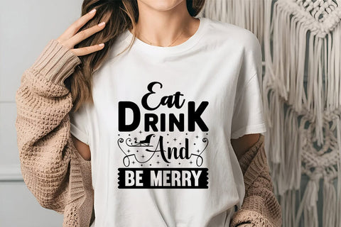 Eat Drink And Be Merry SVG Angelina750 