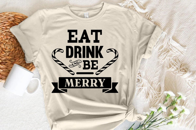 Eat drink and be merry SVG Angelina750 