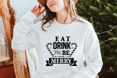 Eat Drink And Be Merry SVG Angelina750 