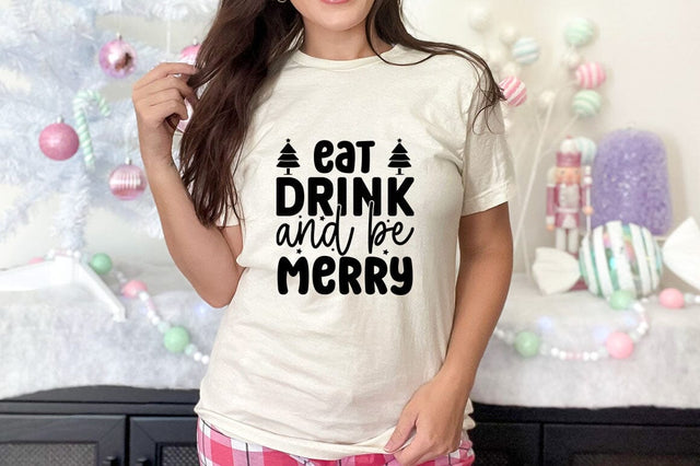 Eat Drink And Be Merry SVG Design SVG Designangry 