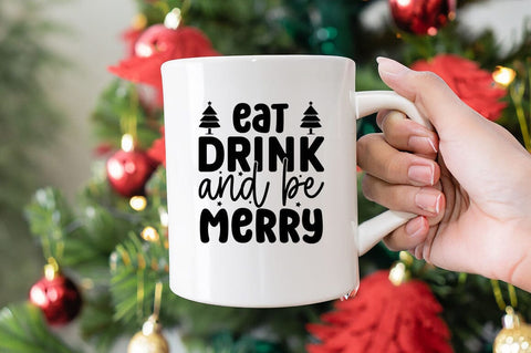 Eat Drink And Be Merry SVG Design SVG Designangry 