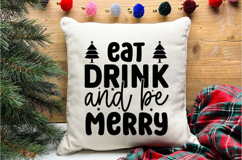 Eat Drink And Be Merry SVG Design SVG Designangry 