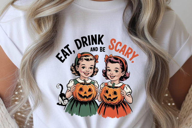 Eat Drink And Be Scary SVG Angelina750 