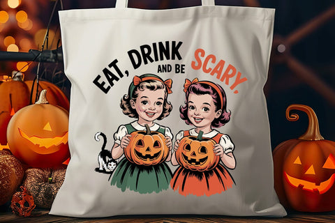 Eat Drink And Be Scary SVG Angelina750 