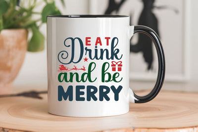 Eat Drink & Be Merry SVG Angelina750 