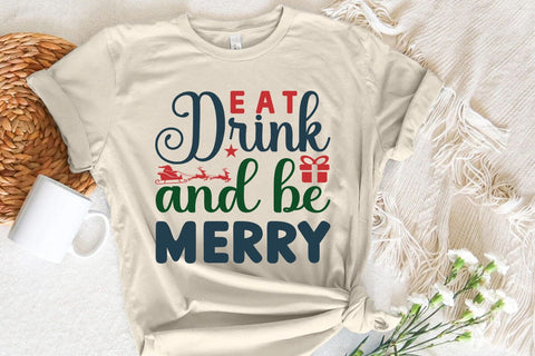 Eat Drink & Be Merry SVG Angelina750 