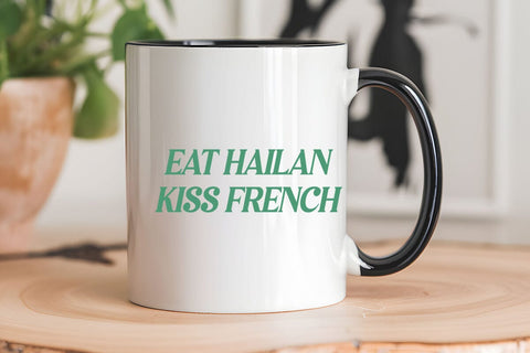 eat hailan kiss french SVG Angelina750 