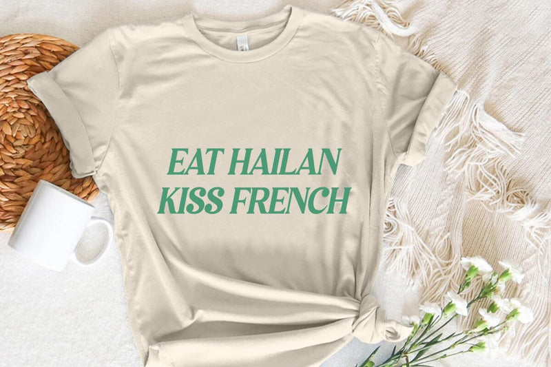 eat hailan kiss french SVG Angelina750 