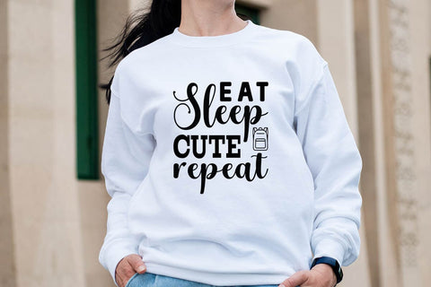 Eat Sleep Cute Repeat-01 SVG Angelina750 