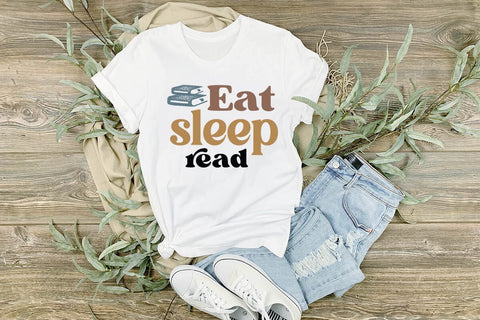 Eat Sleep Read SVG Angelina750 