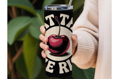 Eat The Rich Tumbler Wrap Sublimation DesignSVG 