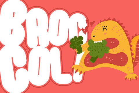 Eatboy - Thick Display Font Font Mozzatype 