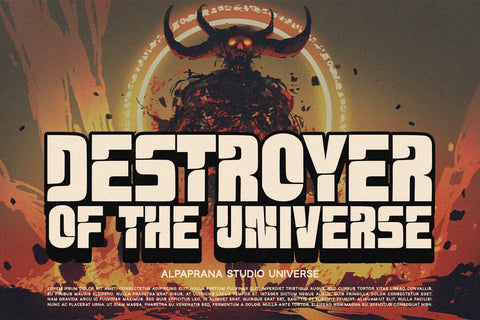 Echo Ridge - Display Sans Font Alpaprana Studio 