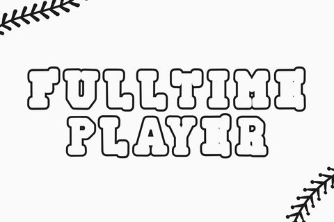 Echoline Outline Font Dm Letter Studio 