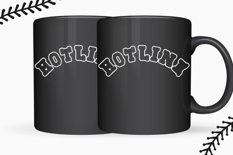 Echoline Outline Font Dm Letter Studio 