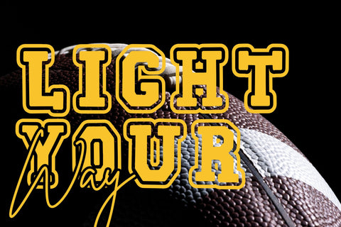 Echoline Varsity Font Dm Letter Studio 