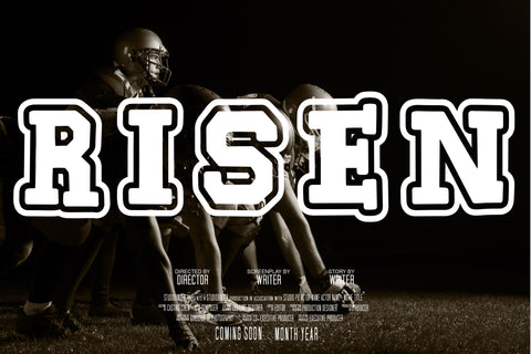 Echoline Varsity Font Dm Letter Studio 