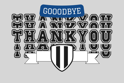 Echoline Varsity Stacked Font Dm Letter Studio 