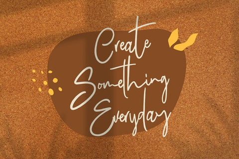 Edhustem Signature Typeface Font Fadeline Std. 