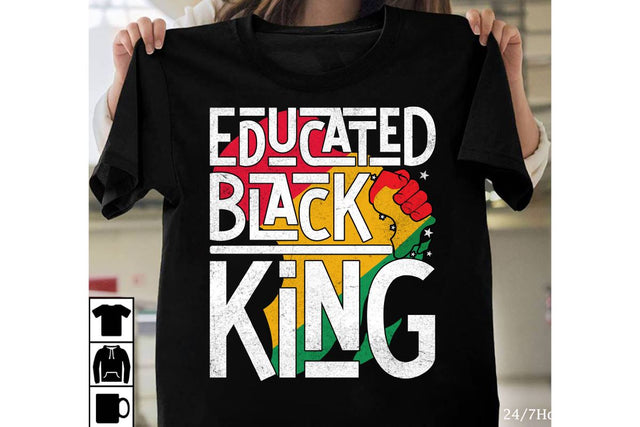 Educated Black King Sublimation, Juneteenth SVG Desigfn, Juneteenth T-shirt Design, Black History Month Sublimation, Black History MOnth T-shirt Design,Juneteenth1865 Freedom Sublimation Insomnia Std 