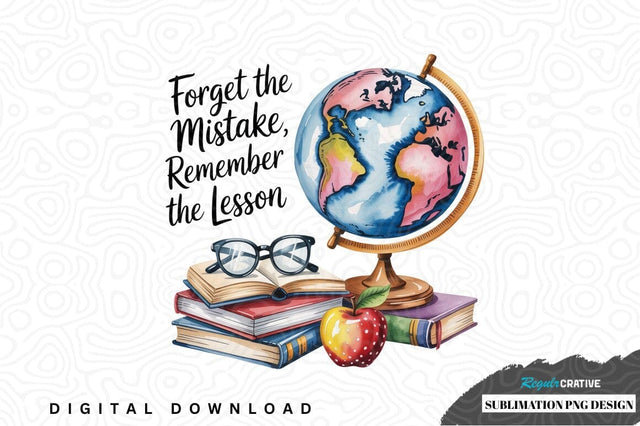 Educational inspiration sublimation png design Sublimation Regulrcrative 