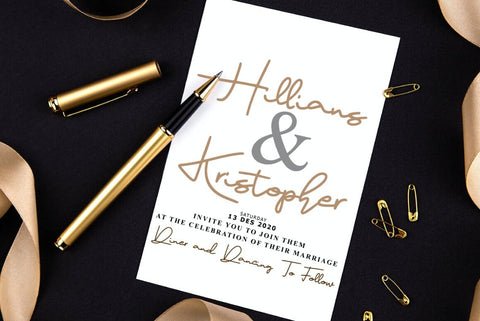 Edwarstile Signature Typeface Font Fadeline Std. 