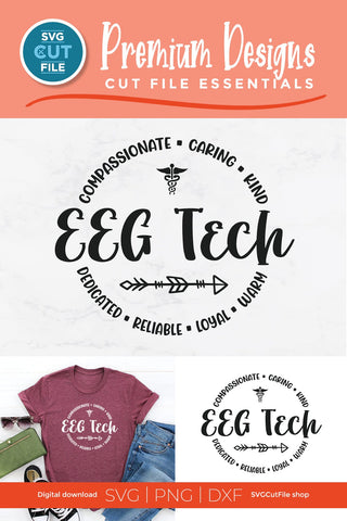 EEG Tech svg unisex design SVG SVG Cut File 