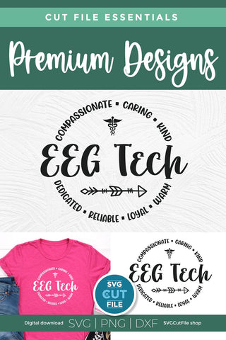 EEG Tech svg unisex design SVG SVG Cut File 