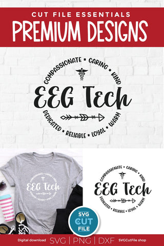 EEG Tech svg unisex design SVG SVG Cut File 