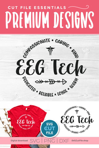 EEG Tech svg unisex design SVG SVG Cut File 