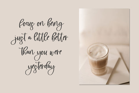 Effortlessly Script Font Font Beck McCormick 