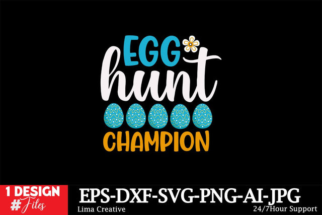 Egg HUnt Champion SVG Cut File SVG Insomnia Std 