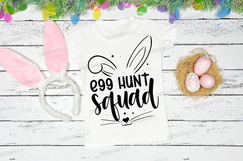 Egg hunt squad Svg Design SVG Regulrcrative 