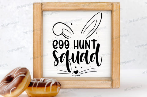 Egg hunt squad Svg Design SVG Regulrcrative 