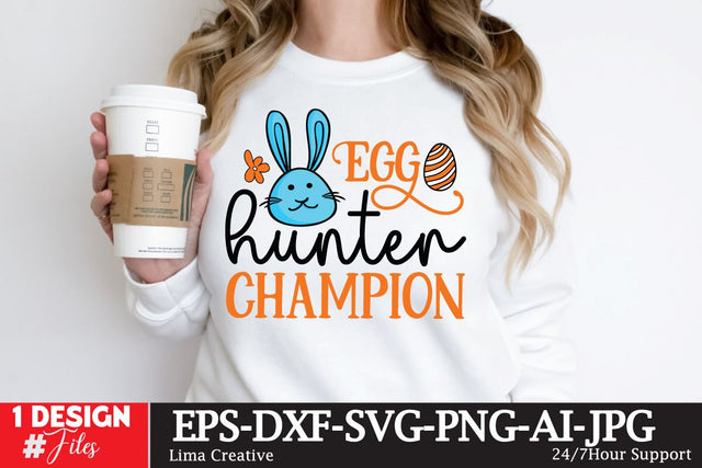 Egg Hunter Champion SVG Cut File SVG Insomnia Std 