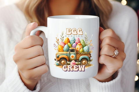 Egg Hunting Crew - Easter Sublimation Sublimation CraftLabSVG 