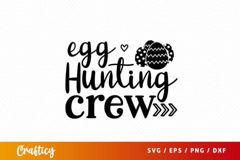 Egg hunting crew SVG Design SVG Designangry 
