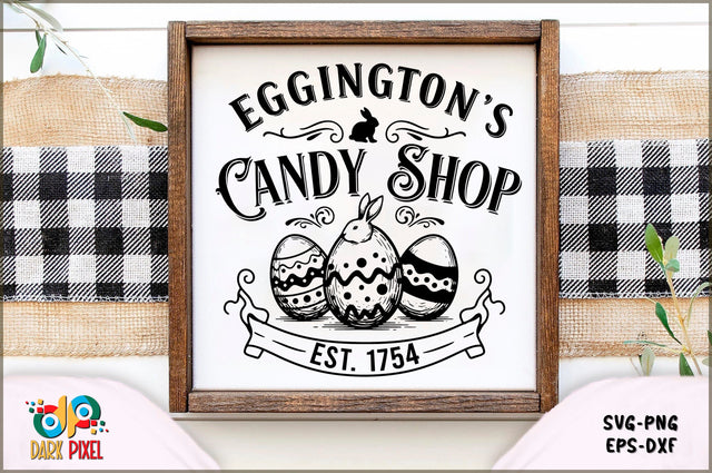 Eggington's Est. 1754 Candy Shop SVG Sublimation Shetara Begum 
