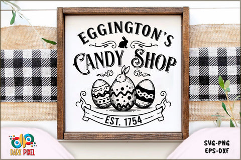 Eggington's Est. 1754 Candy Shop SVG Sublimation Shetara Begum 