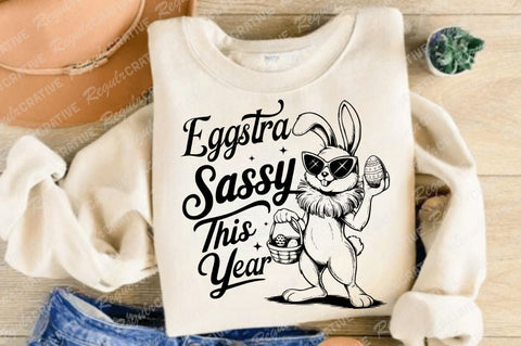 Eggstra Sassy This Year SVG Design SVG Regulrcrative 