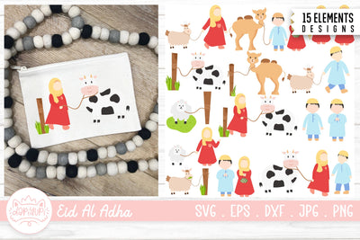 Eid Al Adha Illustration Bundle SVG dapiyupi store 