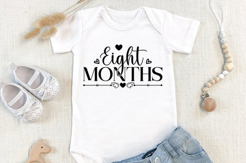 Eight Months SVG Design SVG Designangry 