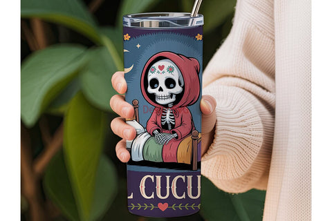 El Cucuy 20oz Tumbler Design Sublimation DesignSVG 