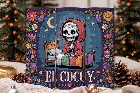 El Cucuy 20oz Tumbler Design Sublimation DesignSVG 