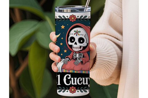 El Cucuy 20oz Tumbler Design Sublimation DesignSVG 
