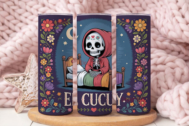 El Cucuy 20oz Tumbler Design Sublimation DesignSVG 
