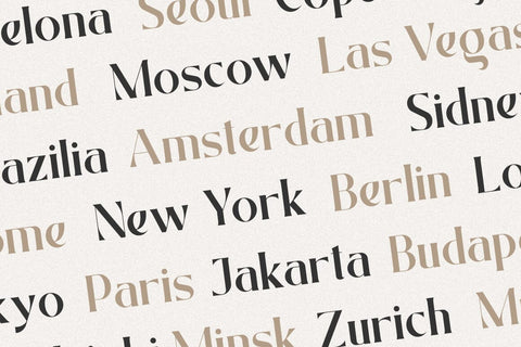 El Glance Modern Serif Font Font Heinzel Studio 