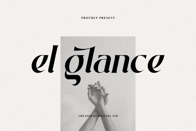 El Glance Modern Serif Font Font Heinzel Studio 