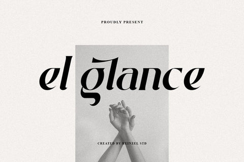 El Glance Modern Serif Font Font Heinzel Studio 