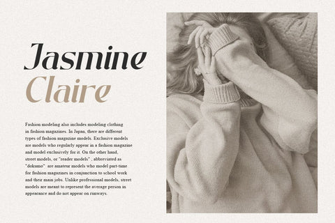 El Glance Modern Serif Font Font Heinzel Studio 